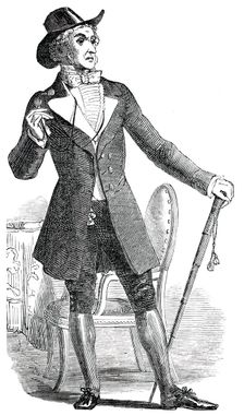 Mr. J. Wallack as Dr. Petgoose, in the New Play of the "Catspaw" at the Haymarket Theatre, 1850. Creator: Unknown