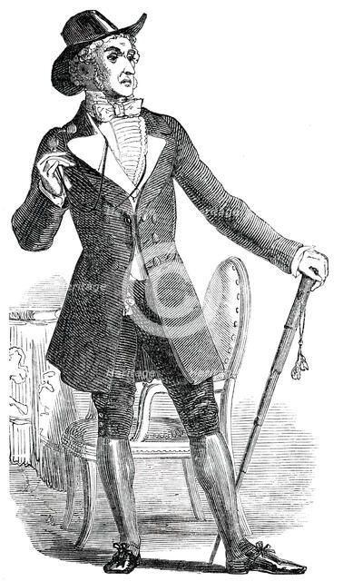 Mr. J. Wallack as Dr. Petgoose, in the New Play of the "Catspaw" at the Haymarket Theatre, 1850. Creator: Unknown.