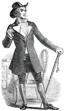 Mr. J. Wallack as Dr. Petgoose, in the New Play of the "Catspaw" at the Haymarket Theatre, 1850. Creator: Unknown