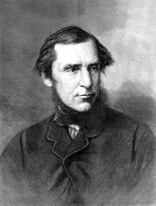 Mr J. A. Froude, the historian, 1871. Creator: Unknown