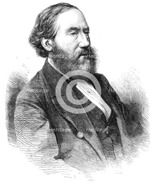 Mr. J. B. Waring, Chief Commissioner, Leeds Art-Exhibition, 1868. Creator: Unknown.