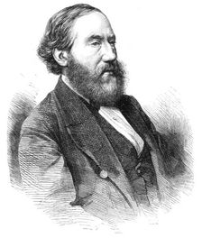 Mr. J. B. Waring, Chief Commissioner, Leeds Art-Exhibition, 1868. Creator: Unknown