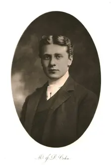 Mr J.D. Cohn 1911. Creator: Unknown