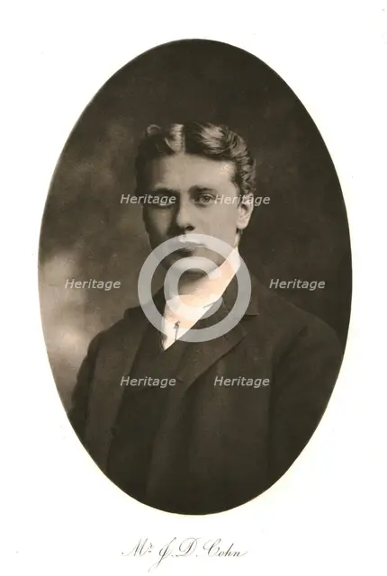 'Mr J.D. Cohn', 1911.  Creator: Unknown.