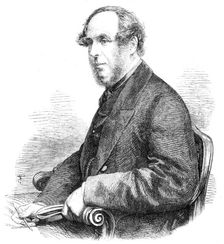 Mr. J. G. Crace, Superintendent of the decoration at the International Exhibition Building, 1862. Creator: Unknown