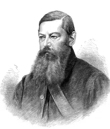 Mr. J. H. Brand, President of the Orange Free State, 1881. Creator: Unknown