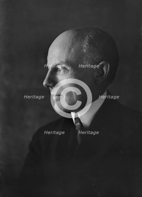 Mr. J.H. Vorstman, portrait photograph, 1918 Dec. 17. Creator: Arnold Genthe.