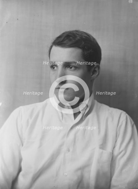 Mr. John Andrews, portrait photograph, 1918 Mar. Creator: Arnold Genthe.