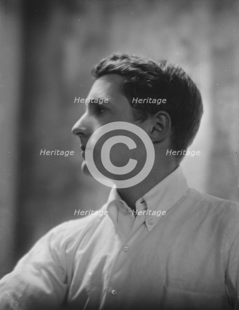 Mr. John Andrews, portrait photograph, 1918 Mar. Creator: Arnold Genthe.