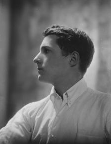 Mr. John Andrews, portrait photograph, 1918 Mar. Creator: Arnold Genthe