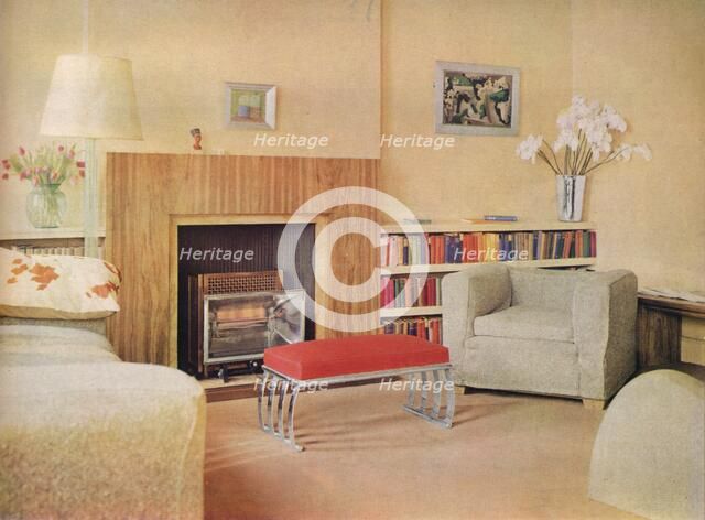 'Mr John Duncan Miller's flat', 1932. Artist: Unknown.