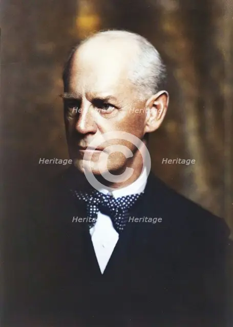 Mr. John Galsworthy, portrait photograph, 1926 Apr. 10. Creator: Arnold Genthe.