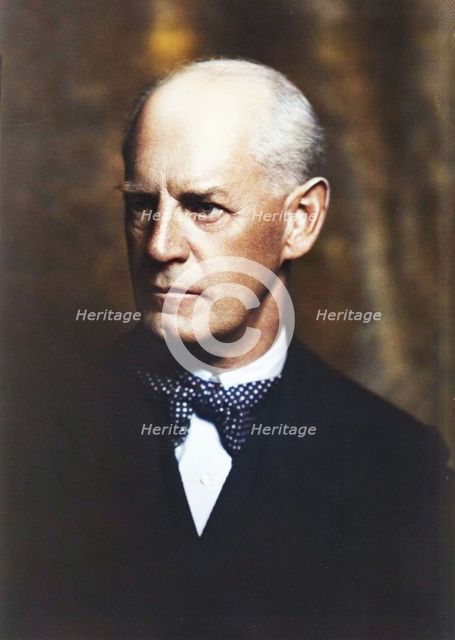 Mr. John Galsworthy, portrait photograph, 1926 Apr. 10. Creator: Arnold Genthe.