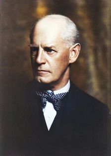 Mr. John Galsworthy, portrait photograph, 1926 Apr. 10. Creator: Arnold Genthe