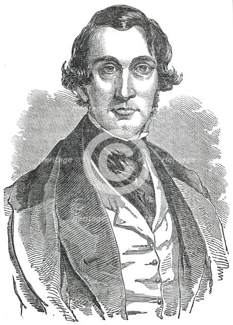 Mr. John Locke, M.P. for Honiton, 1850. Creator: Unknown.