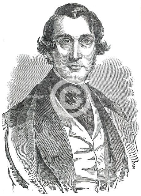 Mr. John Locke, M.P. for Honiton, 1850. Creator: Unknown.