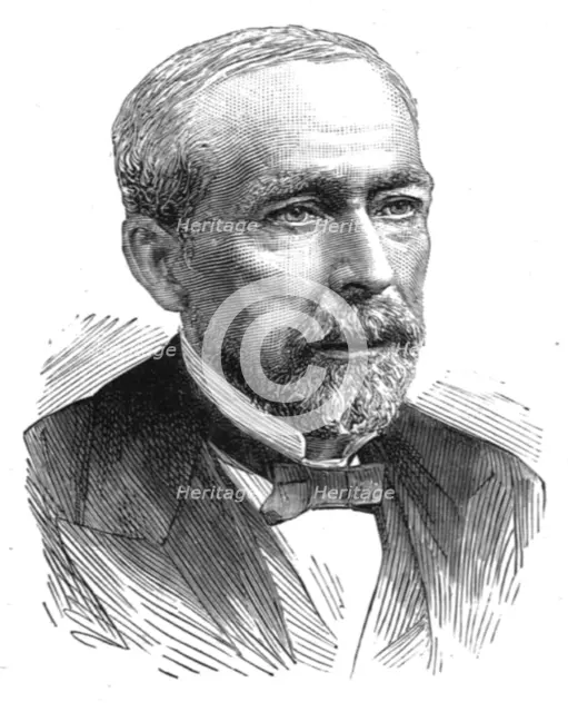 ''Mr. John Parsons, Late manager of the Print Room for the Daily Graphic and The Graphic', 1890. Creator: Unknown.