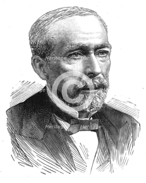 ''Mr. John Parsons, Late manager of the Print Room for the Daily Graphic and The Graphic', 1890. Creator: Unknown.