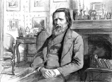 Mr John Ruskin 1886. Creator: Unknown