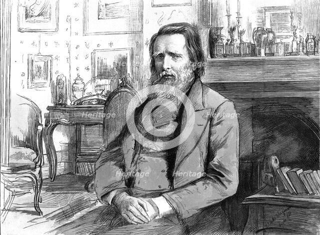 'Mr John Ruskin', 1886. Creator: Unknown.