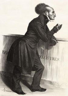 Mr. Joliv..., 1833. Creator: Honore Daumier