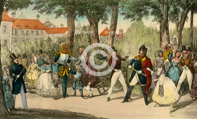 'Mr. Jorrocks renounces the Acquaintance of the Yorkshireman', 1838. Artist: Henry Thomas Alken.