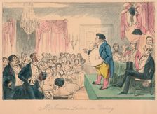 Mr. Jorrocks's Lecture on Unting, 1854. Artist: John Leech