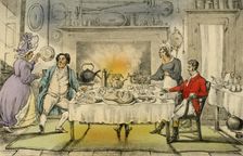 Mr Jorrocks's Hunt Breakfast: a Terrible Surprise 1838. Artist: Henry Thomas Alken