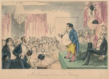 Mr. Jorrocks's Lecture on Unting, 1854. Artist: John Leech