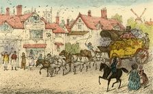 Mr Jorrocks's Surprise on seeing the Paris Diligence My Vig, here's Wombwell's Wild-beast Show 1 Artist: Henry Thomas Alken