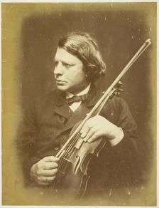 Mr. Joseph Joachim, 1868. Creator: Julia Margaret Cameron