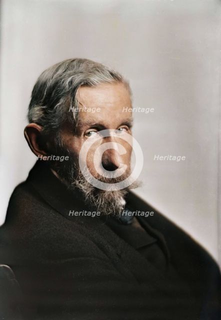 Mr. Joseph Pennell, portrait photograph, 1919 Aug. 8. Creator: Arnold Genthe.
