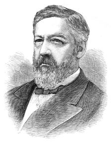 Mr. James G. Blaine, U. S. Secretary of State, 1881. Creator: Unknown