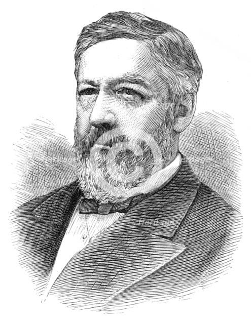 Mr. James G. Blaine, U. S. Secretary of State, 1881. Creator: Unknown.