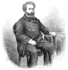 Mr. James Hodges, the builder of the Victoria Bridge over the St. Lawrence, 1860. Creator: Unknown