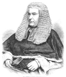 Mr. Justice Hannen, the new judge, 1868. Creator: Unknown