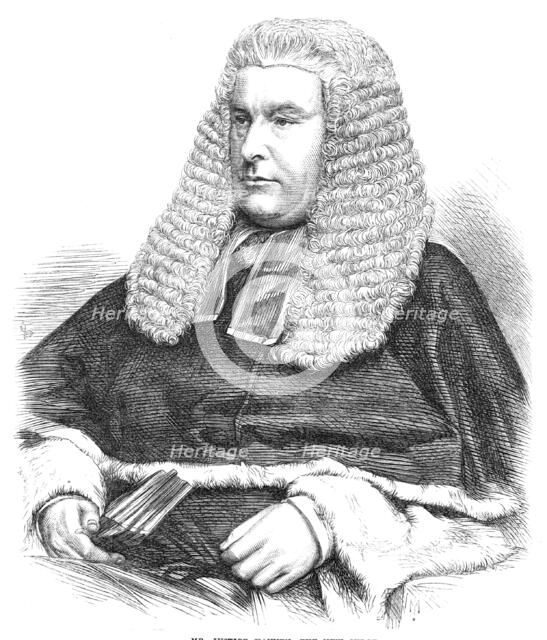 Mr. Justice Hannen, the new judge, 1868. Creator: Unknown.