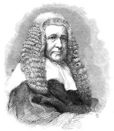 Mr. Justice Lush, the new judge, 1865. Creator: Unknown