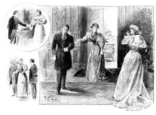 Mr. Oscar Wilde's new play, "An Ideal Husband," at the Haymarket Theatre, 1895. Creator: George Meisenbach