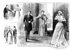 Mr. Oscar Wilde's new play, "An Ideal Husband," at the Haymarket Theatre, 1895. Creator: George Meisenbach