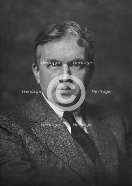 Mr. Otto Carmichael, portrait photograph, 1918 Dec. Creator: Arnold Genthe.