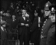 Mr Otho Nicholson After Winning the Westminster Abbey By-Election Making a Speech in Front..., 1924. Creator: British Pathe Ltd