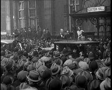 Mr Otho Nicholson, After Winning The Westminster Abbey By-Election Standing on The Back of..., 1924. Creator: British Pathe Ltd