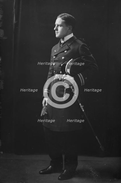 Mr. L.W. Sterling, portrait photograph, 1918 Dec. 12. Creator: Arnold Genthe.