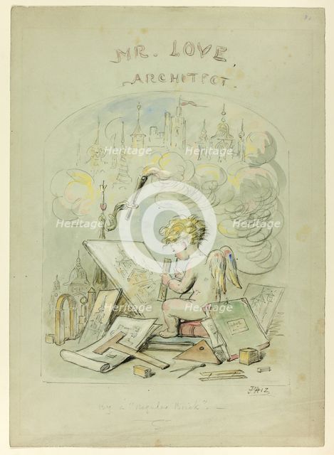 Mr. Love, Architect, n.d. Creator: Hablot Knight Browne.
