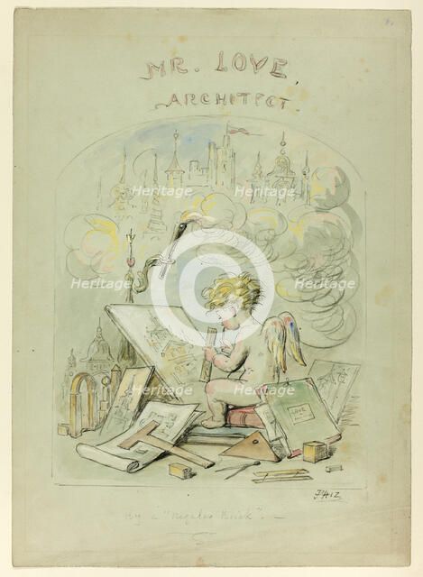 Mr. Love, Architect, n.d. Creator: Hablot Knight Browne.