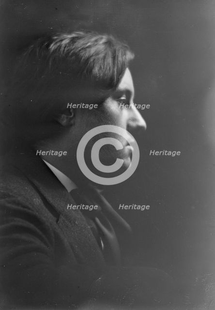Mr. Lachaise, portrait photograph, 1919 July 22. Creator: Arnold Genthe.