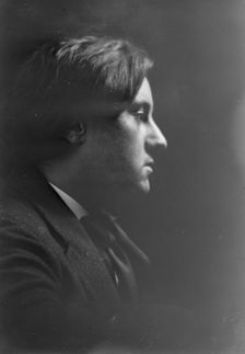 Mr. Lachaise, portrait photograph, 1919 July 22. Creator: Arnold Genthe