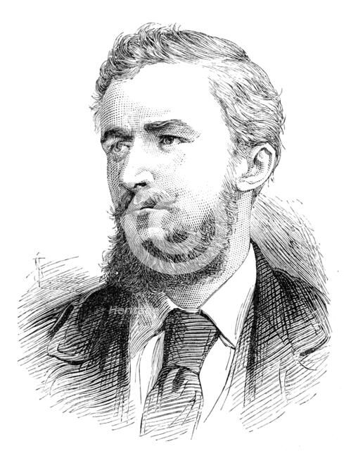 Mr. Lamont Young, government geologist, disappeared in Australia, 1881. Creator: Unknown.