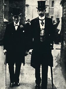 Mr. Lewis Harcourt and Mr. Churchill c1900, (1945). Creator: Unknown
